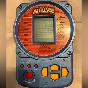 Electronic Handheld Battleship Game by MB Hasbro 2002 Tested & Working